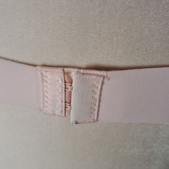 Adrienne Vittadini Bra Peachy Pink Lace Padded Adjustable Straps Sports Bra 36B - Picture 7 of 10